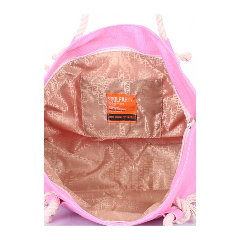 Літня сумка POOLPARTY Breeze з якорем, рожева thumbnail popup