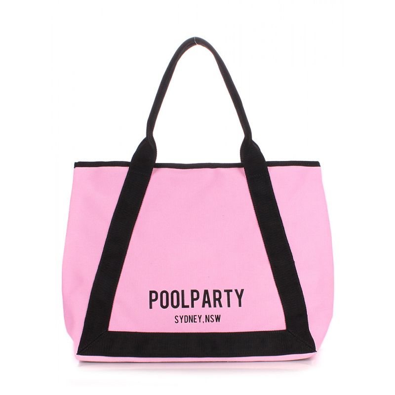 Літня сумка POOLPARTY Laguna рожева thumbnail popup