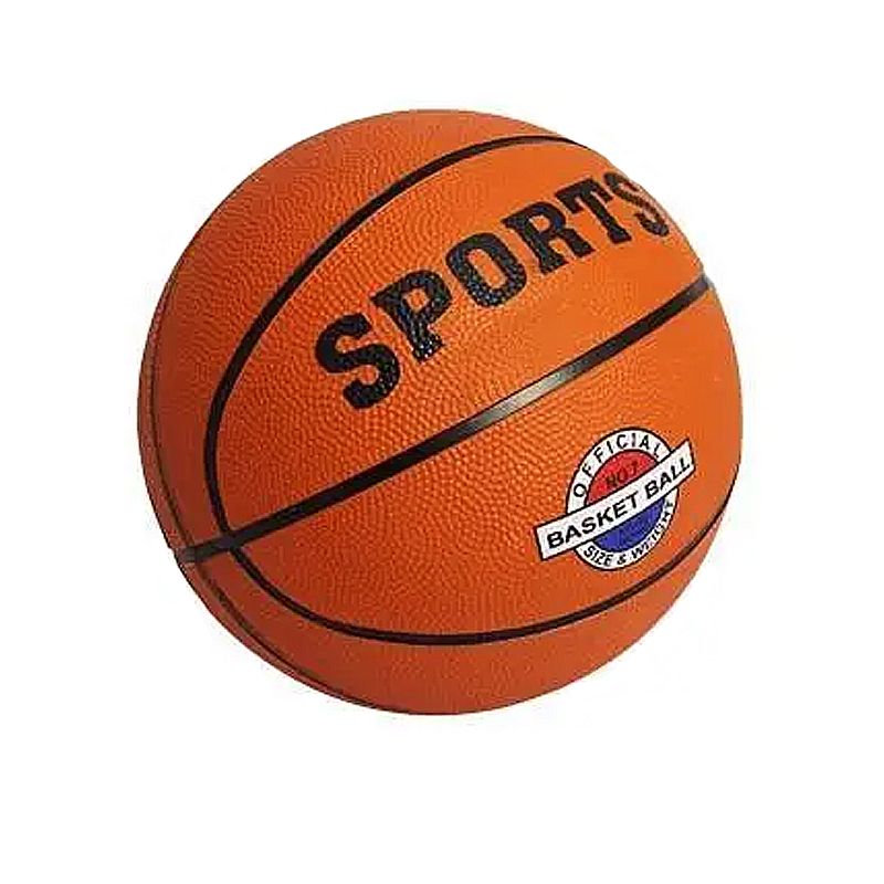 М'яч баскетбольний гумовий, розмір 7, 500г thumbnail popup
