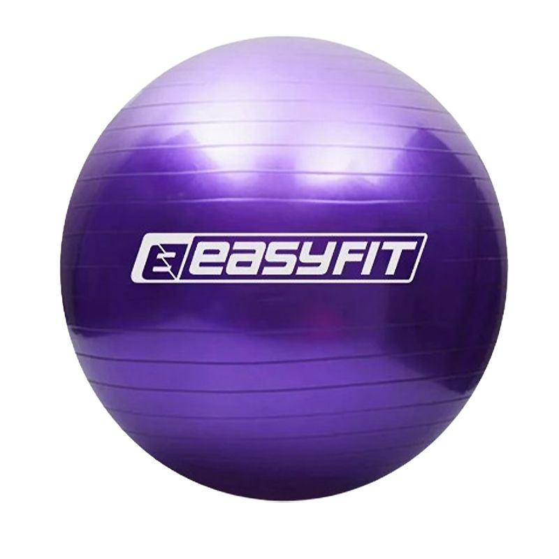 М'яч для фітнесу EasyFit 85 см фіолетовий thumbnail popup