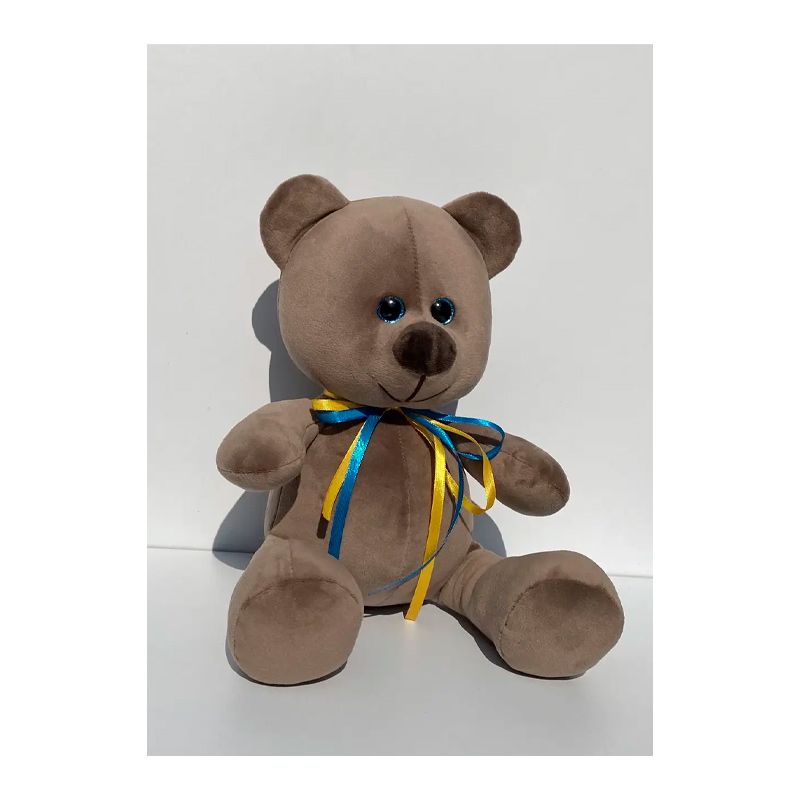 М’яка іграшка ведмедик Міллі, коричневий, 33 см, (М002/03) thumbnail popup
