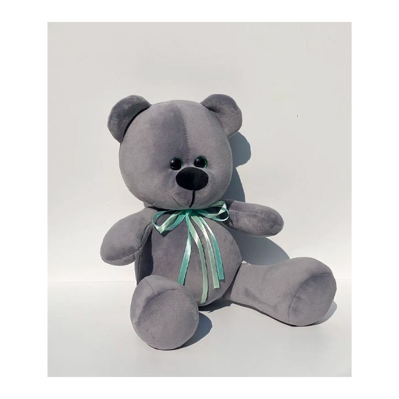М’яка іграшка ведмедик Міллі, сірий, 33 см, (М002/06) thumbnail popup
