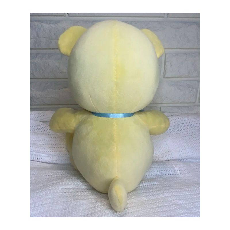 М’яка іграшка ведмедик Міллі, жовто блакитний, 33 см, (М002/09) thumbnail popup