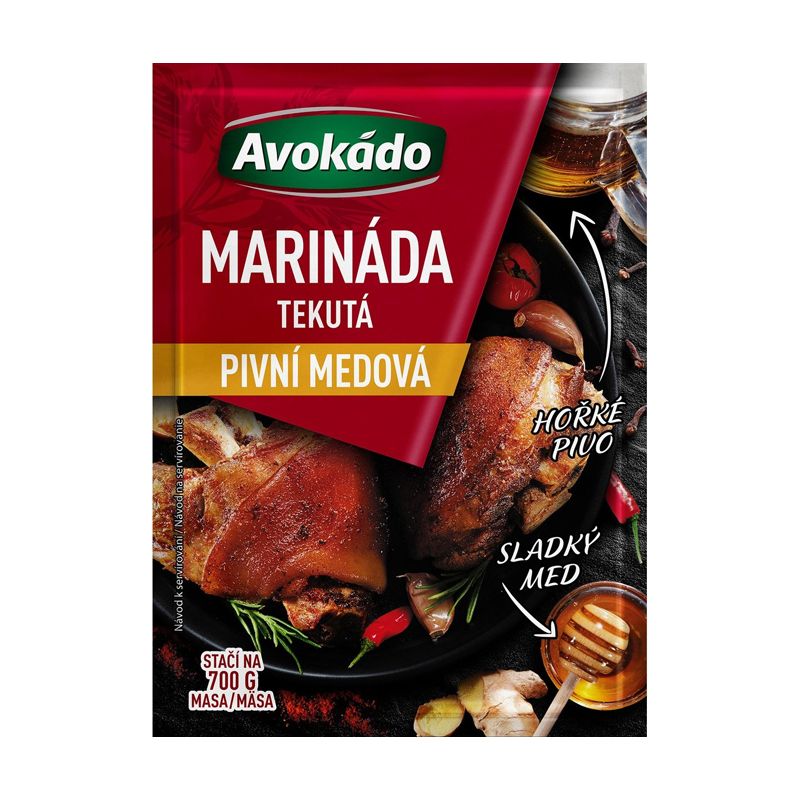Маринад Avocado медово-пивний, 80 мл. (529052) thumbnail popup