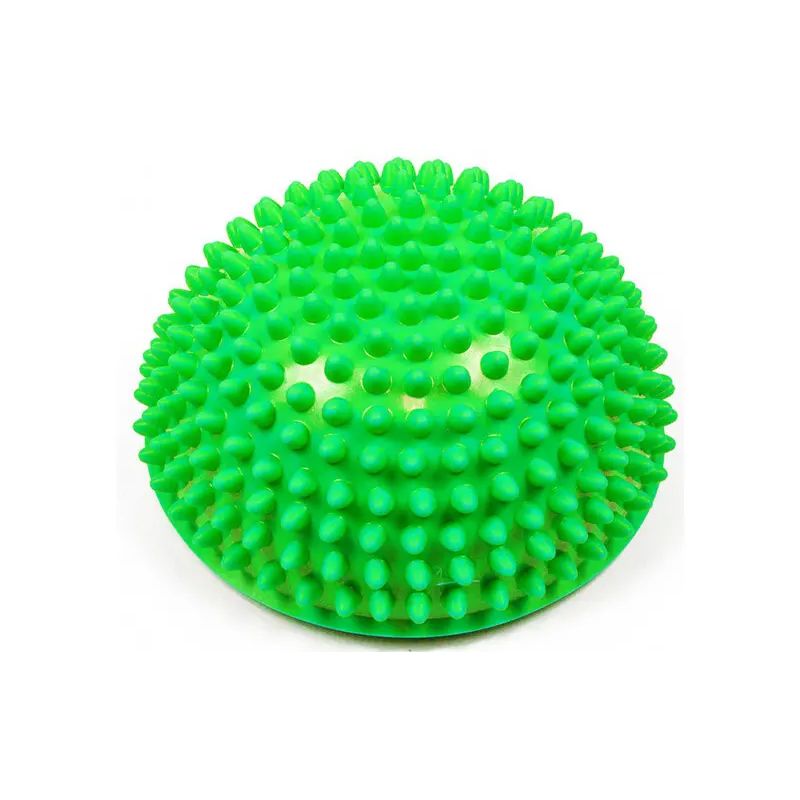 Напівсфера масажний кіндербол EasyFit 16 см м'яка зелена thumbnail popup