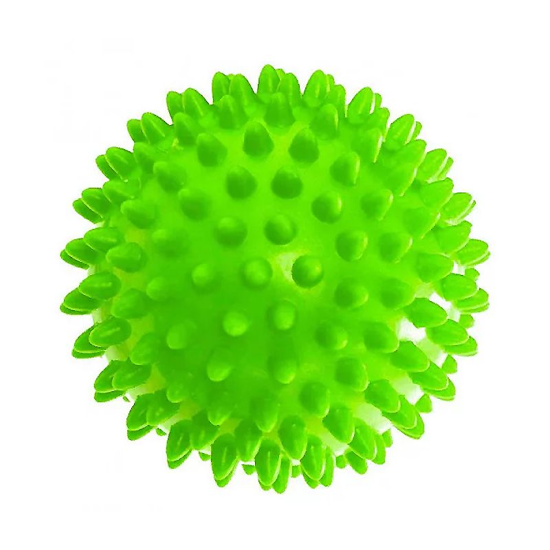 Масажний м'ячик EasyFit PVC 7.5 см м'який (надувний) зелений thumbnail popup