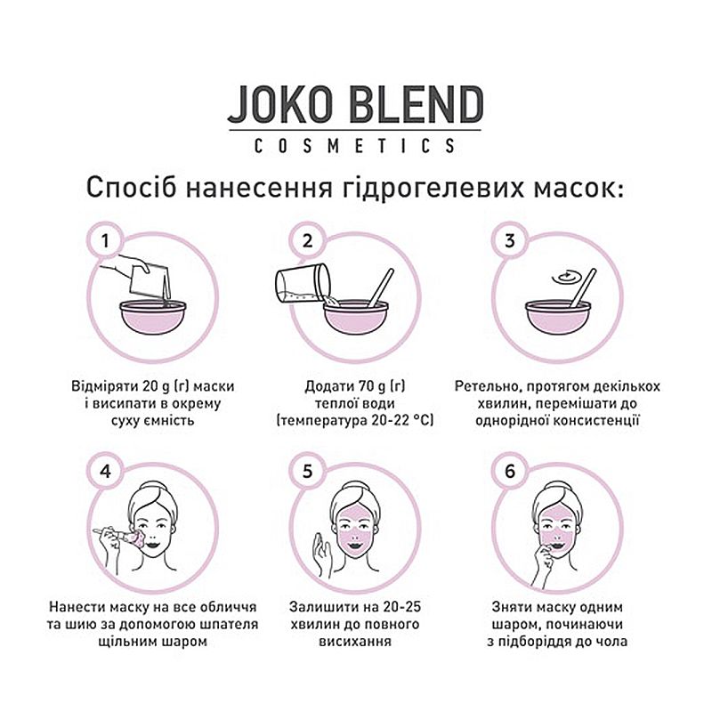 Маска для обличчя Joko Blend Matcha Facetox, 20г (404748) thumbnail popup