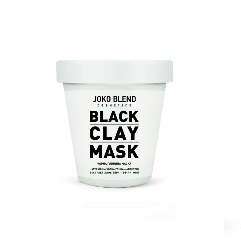 Маска Joko Blend для обличчя Чорна глиняна, 80г (404533) thumbnail popup
