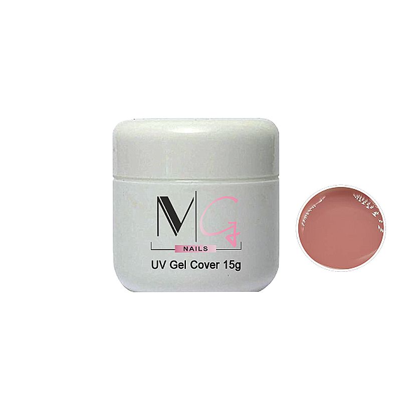Гель камуфлюючий для нарощування MG UV Gel Cover Light, 15 мл thumbnail popup