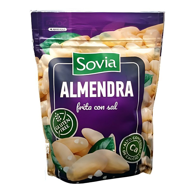 Мигдаль очищений, солоний Sovia Almendra, 200г thumbnail popup