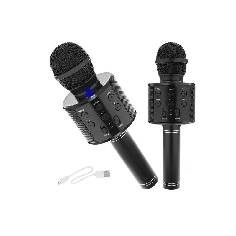 Мікрофон караоке - чорний Izoxis 22189 thumbnail popup