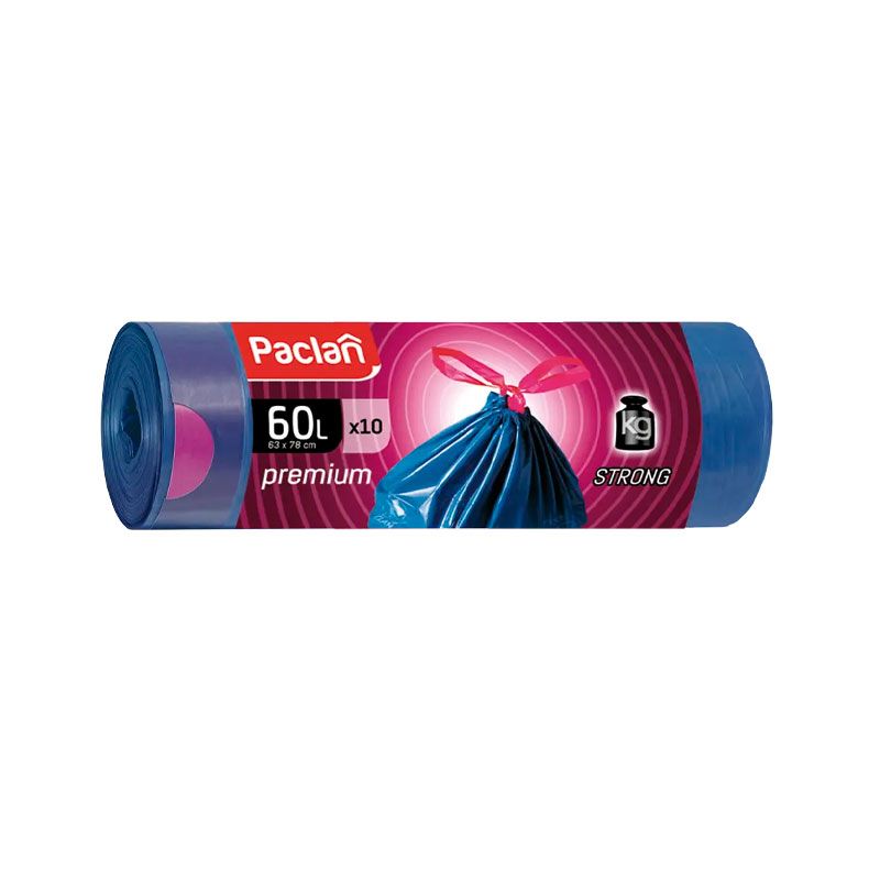 Мішки Paclan Premium для сміття 60л, 10шт (133758)
 thumbnail popup