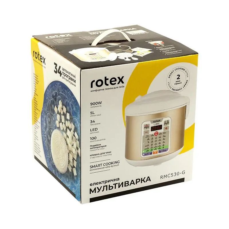 Мультиварка Rotex RMC530-G (безкоштовна доставка) thumbnail popup