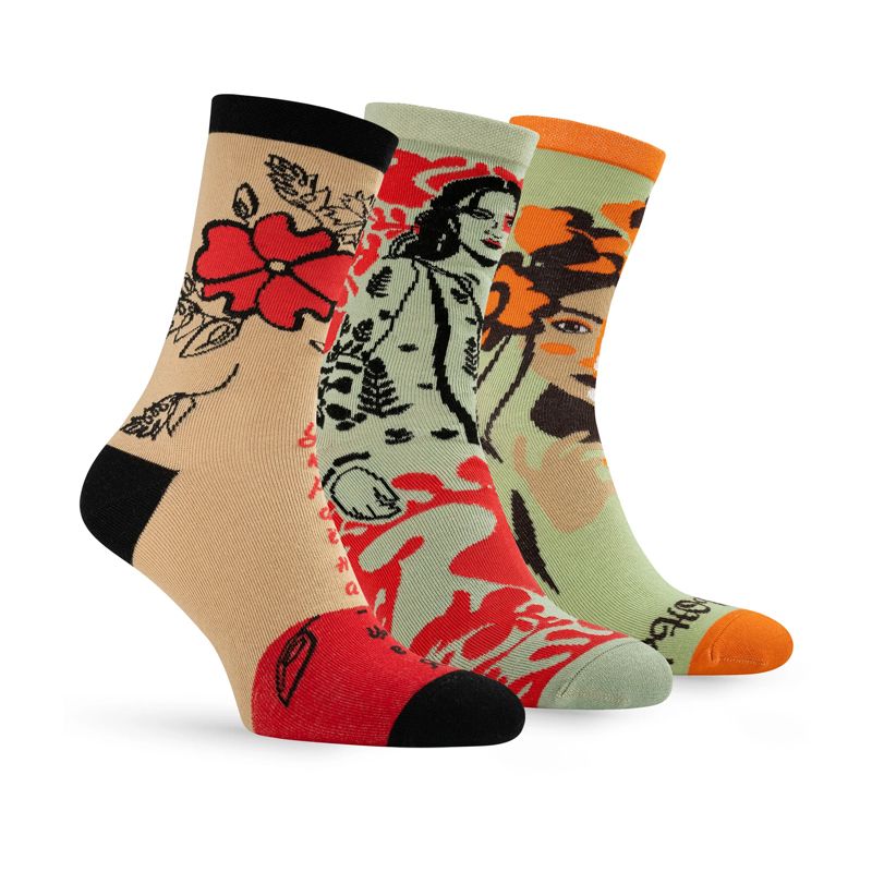 Набір жіночих шкарпеток Premier Socks Нескорена, 3 пари, р.36-39 thumbnail popup