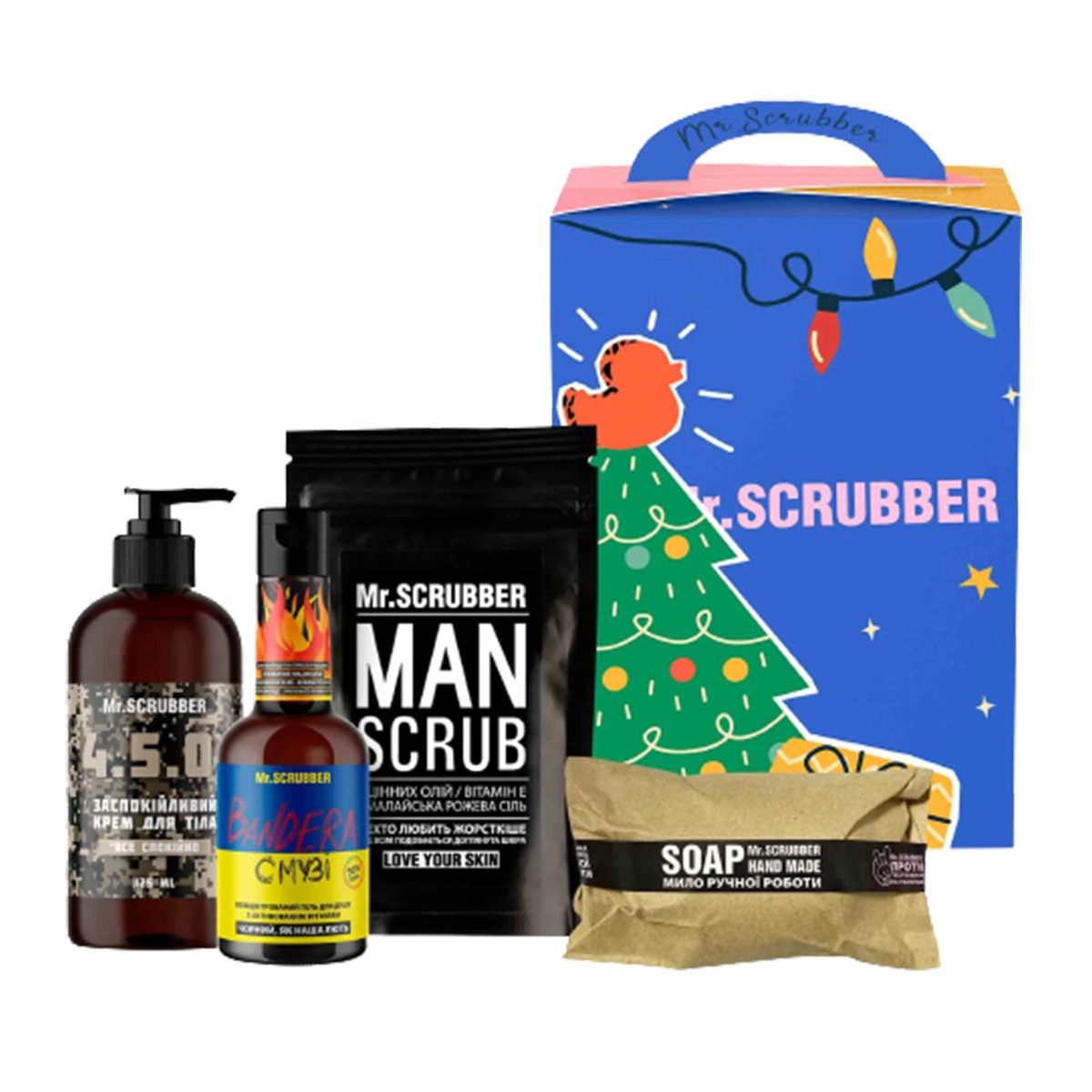 Набір новорічний Mr.SCRUBBER Man's gift, (341187) thumbnail popup