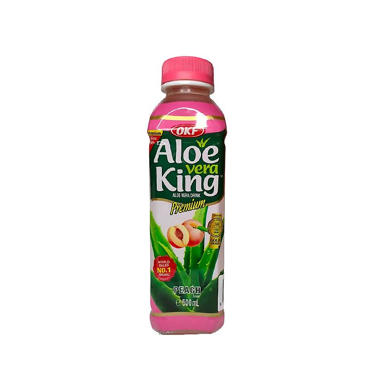 Напій OKF Aloe Vera King зі смаком персик 500мл thumbnail popup