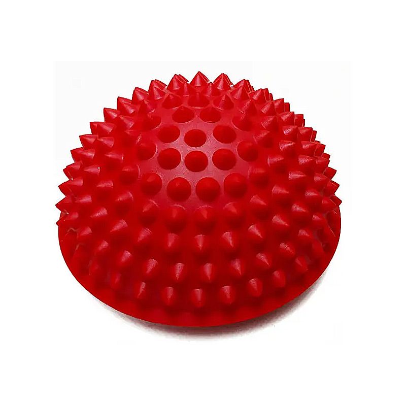 Напівсфера масажна кіндербол EasyFit 15 см жорстка червона thumbnail popup