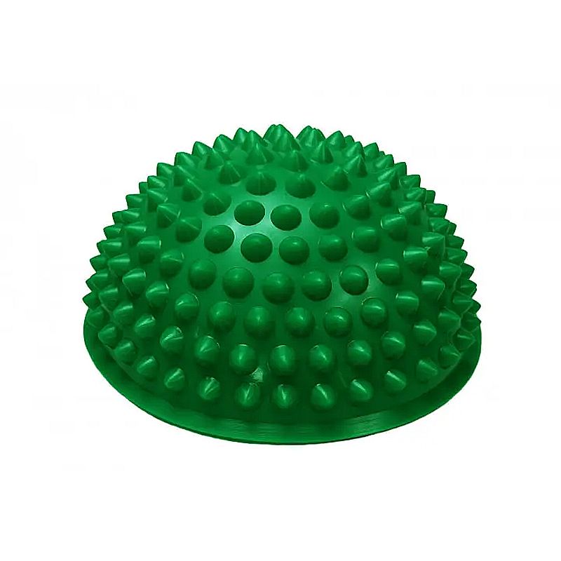 Напівсфера масажна кіндербол EasyFit 15 см жорстка зелена thumbnail popup
