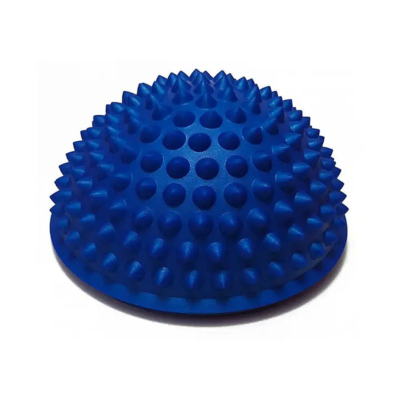 Напівсфера масажна кіндербол EasyFit 15 см жорстка синя thumbnail popup
