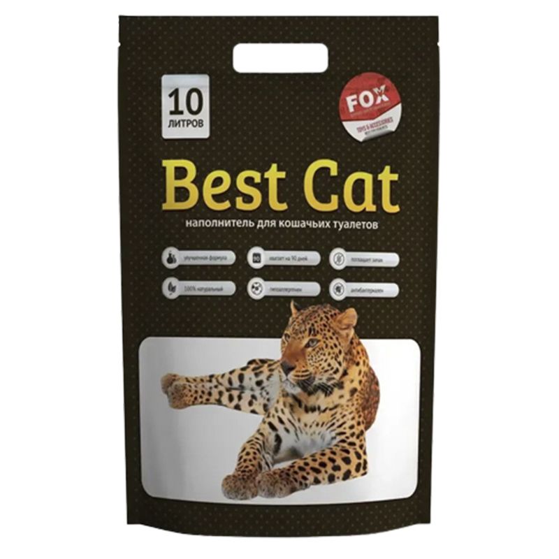 Наповнювач Best Cat силікагелевий для котів, 10 л. thumbnail popup
