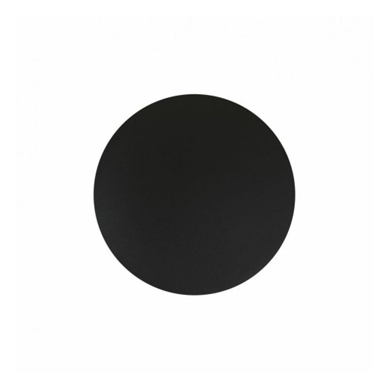 Настінний накладний світильник-коло в чорному корпусі thumbnail popup