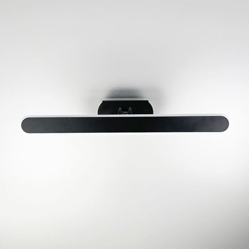 Настінний світильник для інтер'єрного підсвічування овальної форми, чорний thumbnail popup