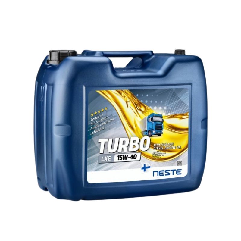 Олива моторна Neste Turbo LXE 15W40 API CI-4/SL мінеральна, 20л thumbnail popup