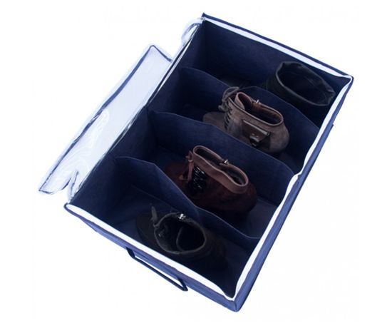 Органайзер для обуви на 4 пары ORGANIZE джинс 48 * 34 * 20 см (Jns-O-4) thumbnail popup