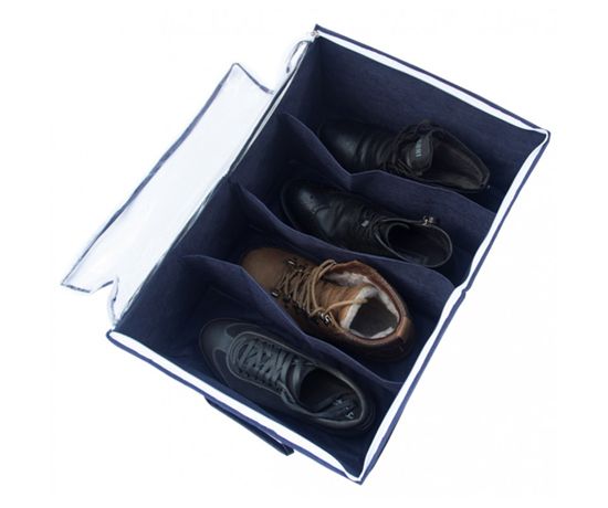 Органайзер для обуви на 4 пары ORGANIZE джинс 48 * 34 * 20 см (Jns-O-4) thumbnail popup
