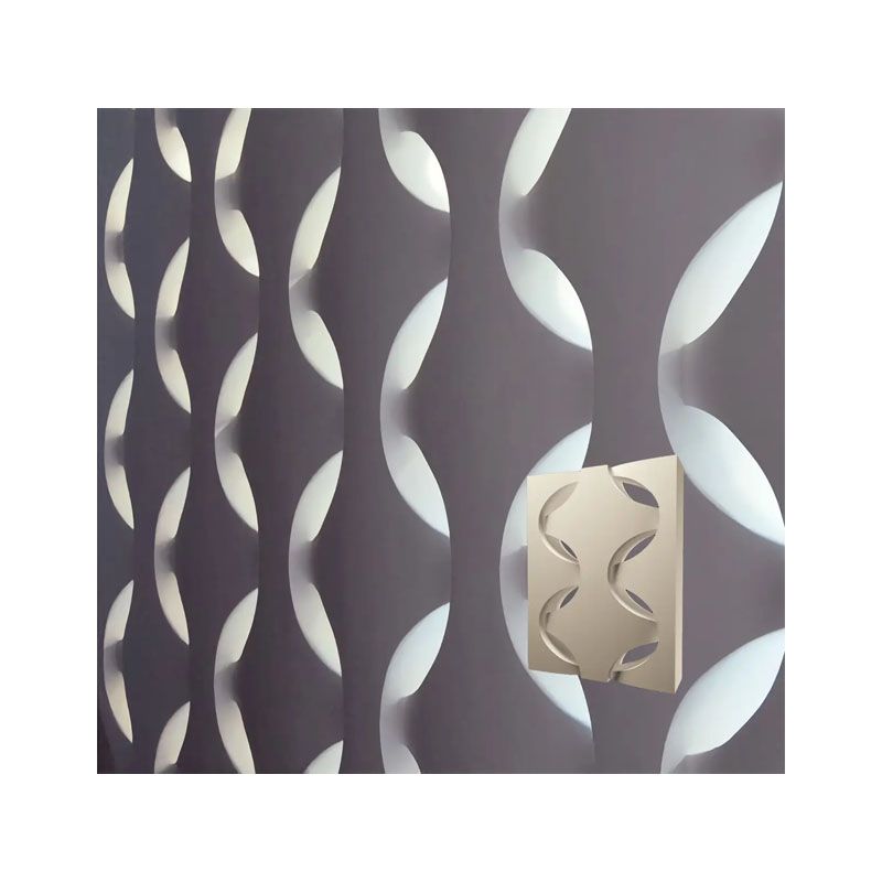 Панелі 3D Igips,"Хрести" міжкімнатні гіпсові перегородки, для декору, розмір 40х50х10cм thumbnail popup