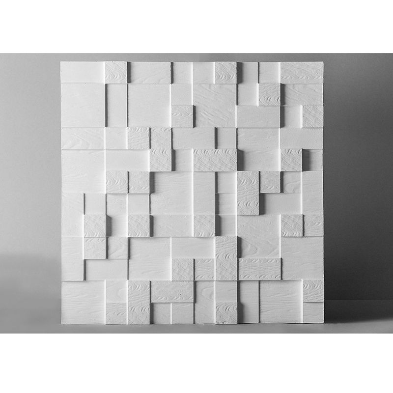 Панелі 3Д Igips, "Кубики" розмір 50х50см, гіпсові для декору thumbnail popup