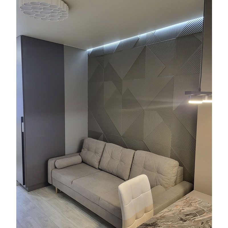 Панелі 3Д Igips, "Поля", розмір 50x50, декоративні гіпсові, для декорування стін та оздоблення стель thumbnail popup