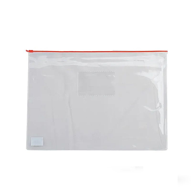 Папка-конверт А5, блискавка, червоний 6 шт в упаковці (BM.3947-05) thumbnail popup
