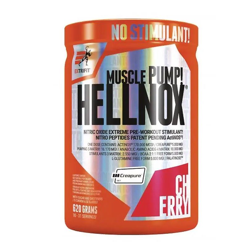 Передтренувальний комплекс Extrifit Hellnox 620 g (Cherry) thumbnail popup