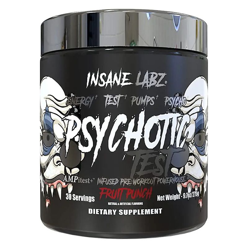 Передтренувальний комплекс Insane Labz Psychotic Test 30serv  (Fruit Punch) thumbnail popup