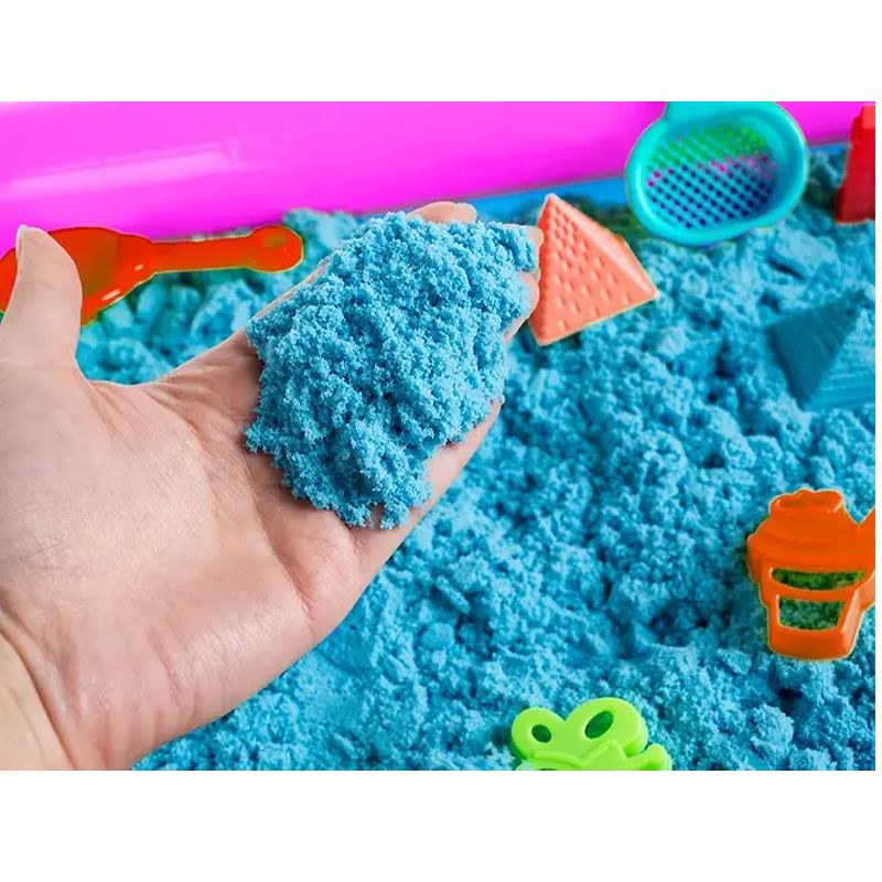Песок кинетический с песочницой   формочки Р9095 thumbnail popup