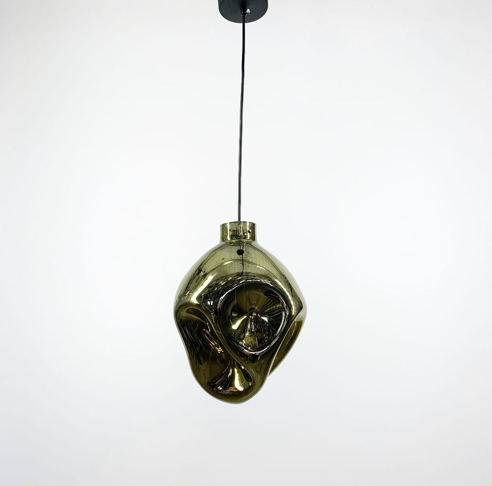 Підвісний світильник Tramonto з плафоном золотого кольору thumbnail popup
