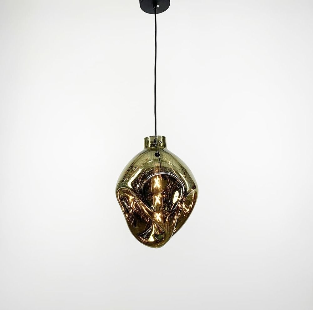 Підвісний світильник Tramonto з плафоном золотого кольору thumbnail popup