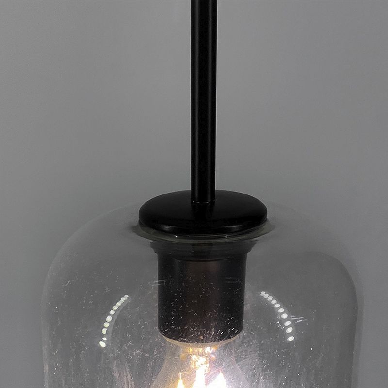 Підвісний світильник з прозорим видовженим плафоном thumbnail popup