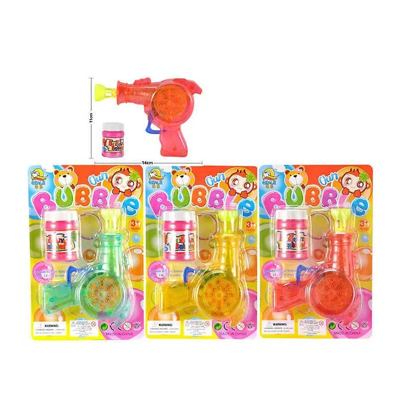 Пістолет з мильними бульбашками 3 кольори, на листі 21*14*4 см, мікс видів (905A) thumbnail popup