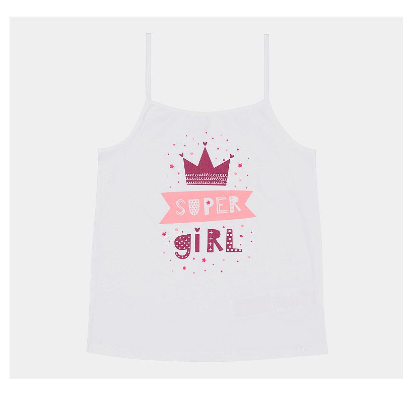 Піжамка Bembi для дівчинки, маєчка та шортики, ягідна, р.128 (ПЖ49 J01) thumbnail popup