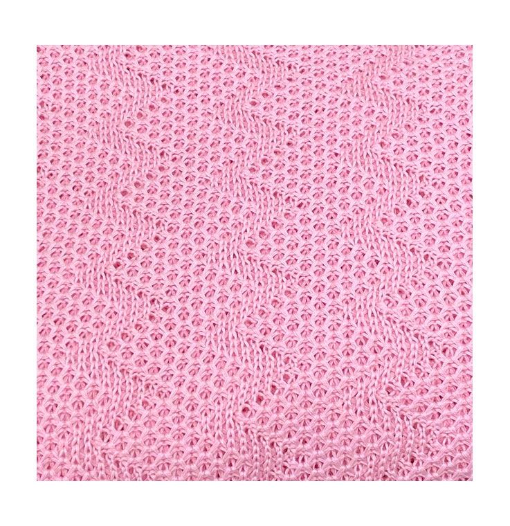 Плед ТМ Прованс, Діно, зігзаг рожевий, 130х170 см (15466) thumbnail popup
