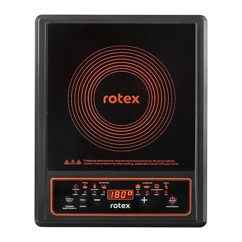 Плитка ROTEX RIO145-G (1400Вт, індукція) thumbnail popup