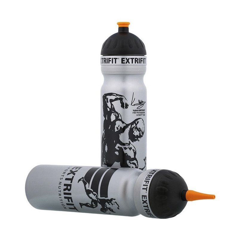 Пляшка для води Extrifit Bottle Long Nozzle 1000 ml (Gray) thumbnail popup