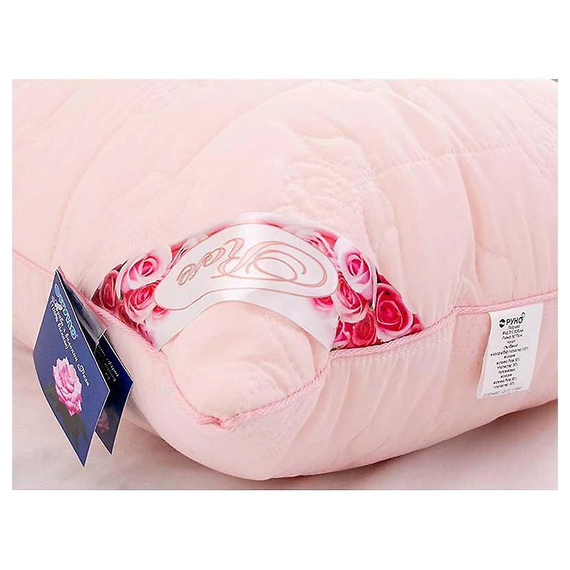 Подушка Руно,  з волокна рози Rose Pink, 50х70 см (310.52Rose Pink) thumbnail popup