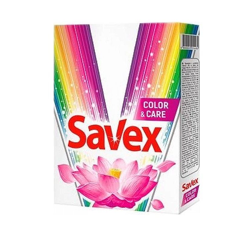Порошок SAVEX для прання Color&Care automat, 400г thumbnail popup