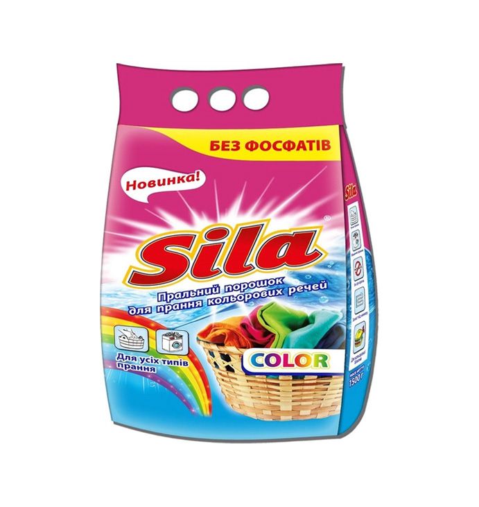Порошок Sila Color для прання, 1500г thumbnail popup