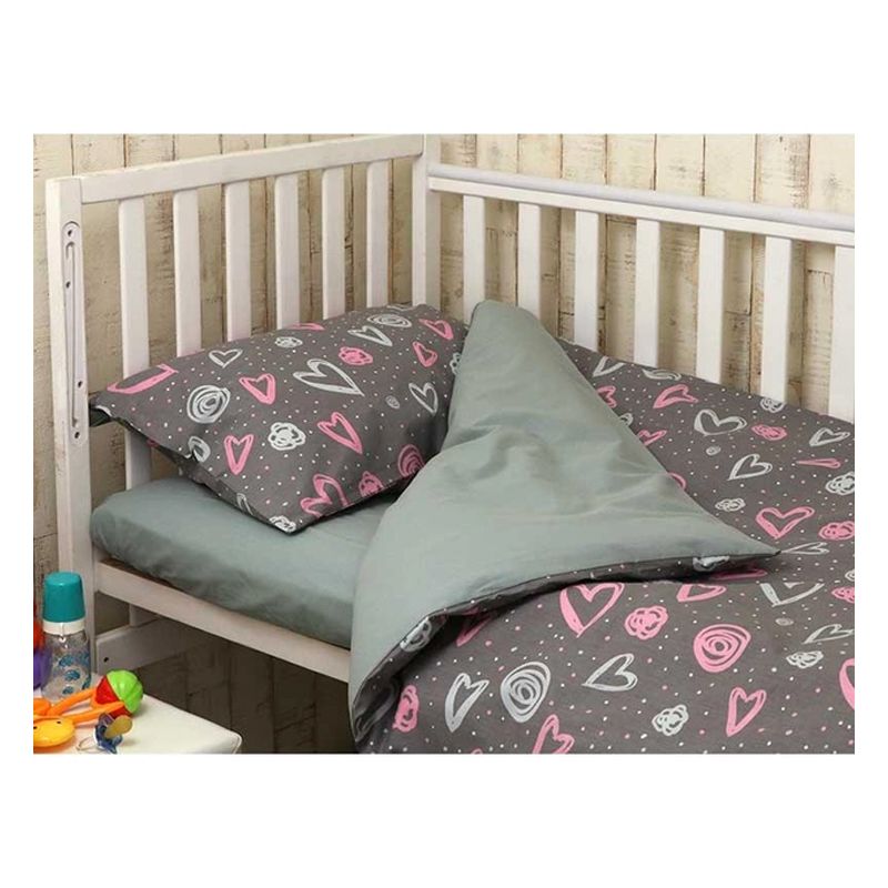 Постільний комплект Руно у дитяче ліжко, 60х120см (932.115_Серденько) thumbnail popup