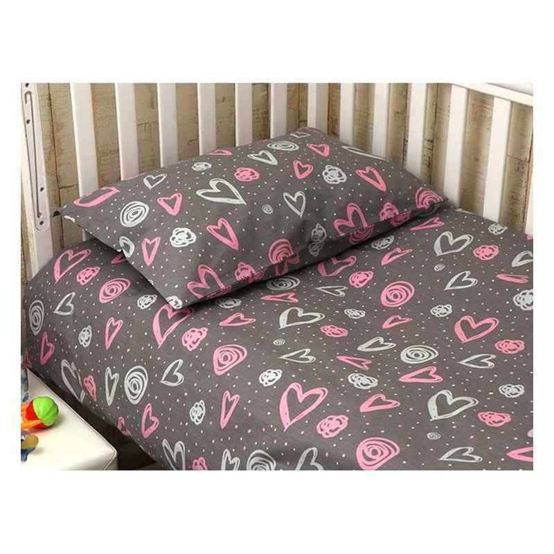 Постільний комплект Руно у дитяче ліжко, 60х120см (932.115_Серденько) thumbnail popup