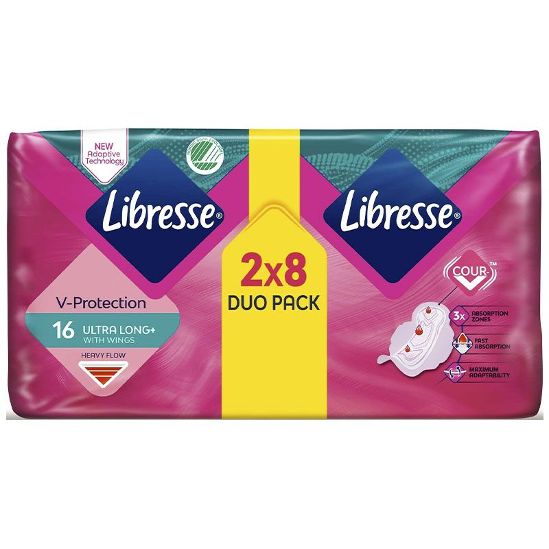 Прокладки гігієнічні Libresse Рожеві Ultra Normal Soft 16 шт (10292) thumbnail popup